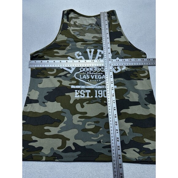 Las Vegas Camo Tank Top Nevada Wear Code Camouflage Welcome To Fabulous Vegas - Picture 5 of 7